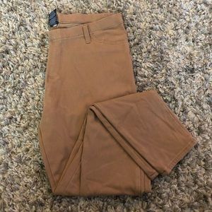 Dark khaki jeggings